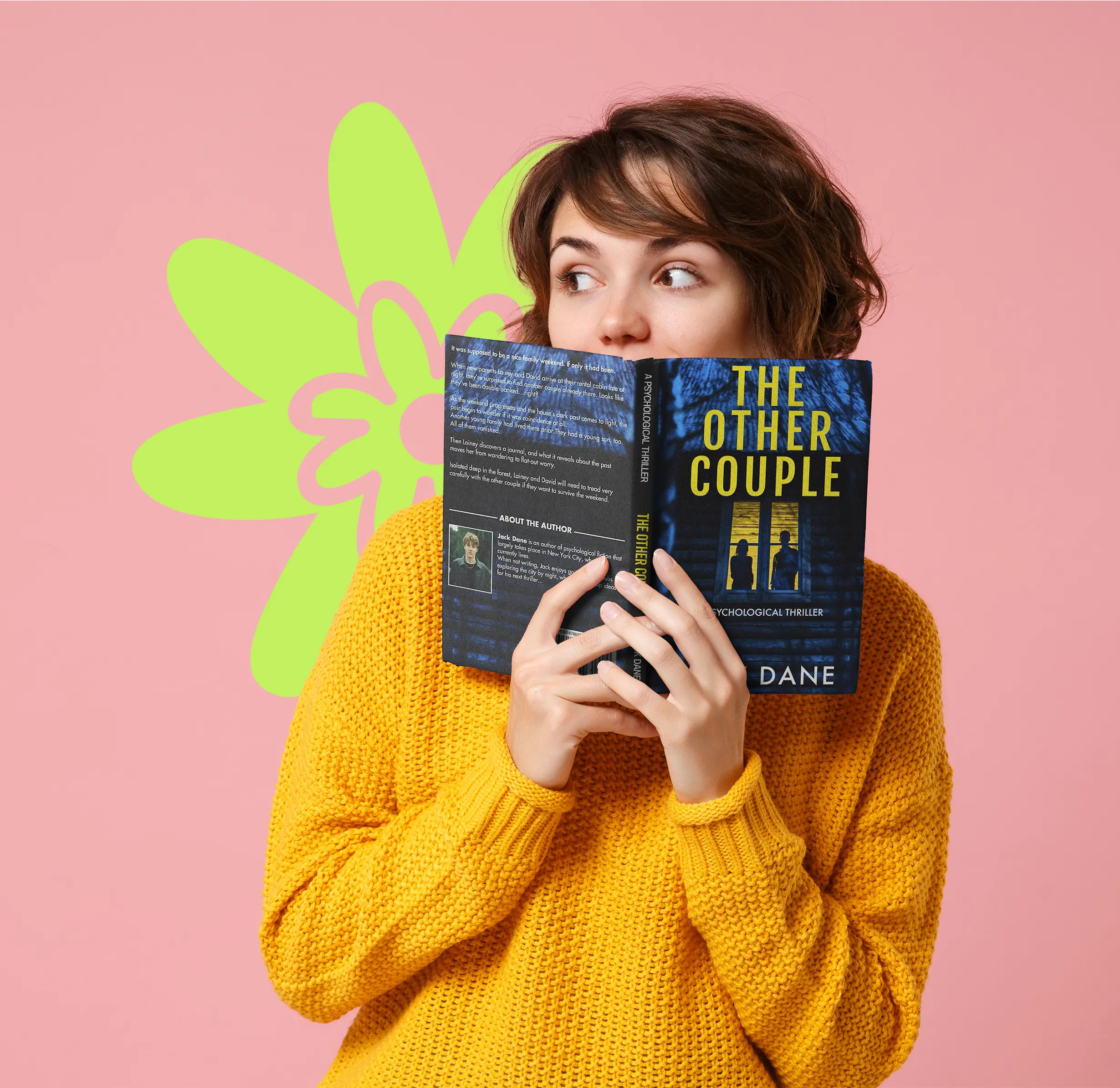 Author with a published book