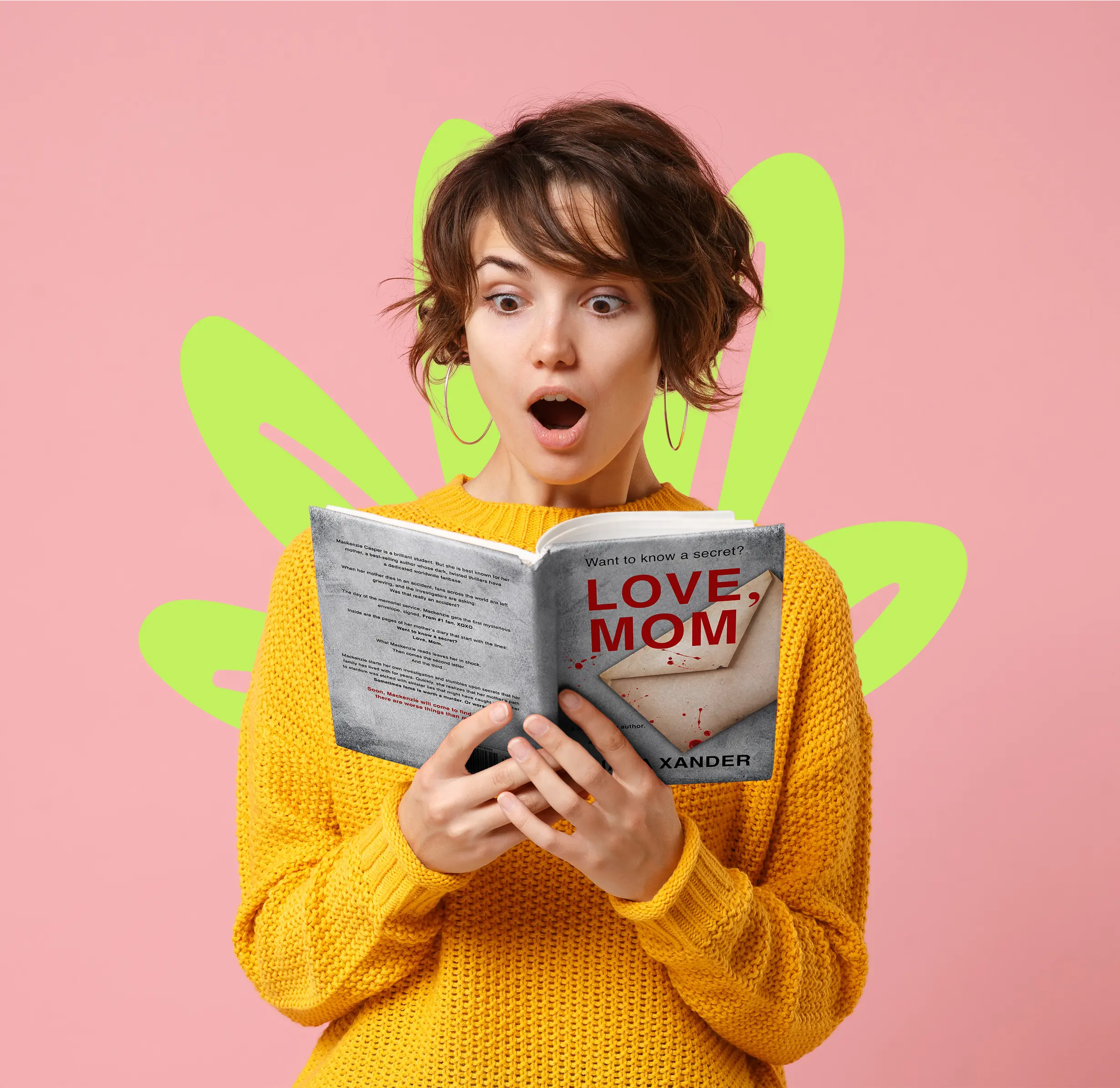 Reader enjoying a book