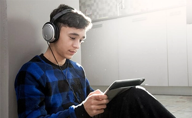 Writer at work